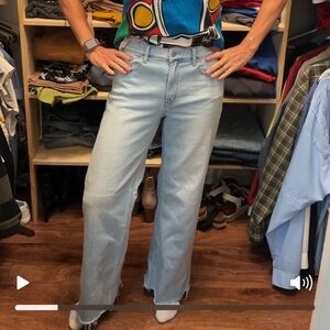Just USA Light Blue Straight Leg Jeans